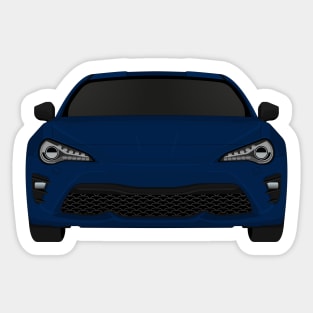 GT86 Dark-blue + black Sticker